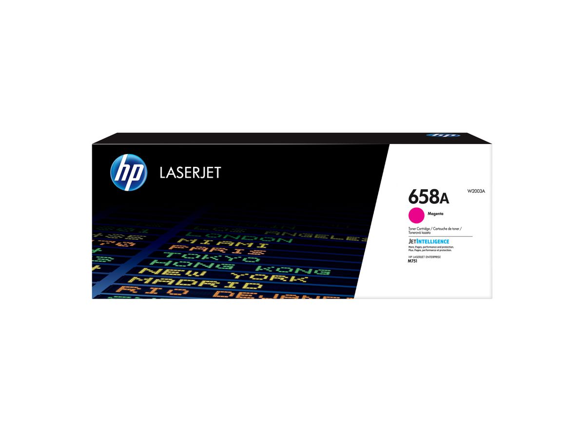 HP 658A Magenta Original LaserJet Tonerkartusche