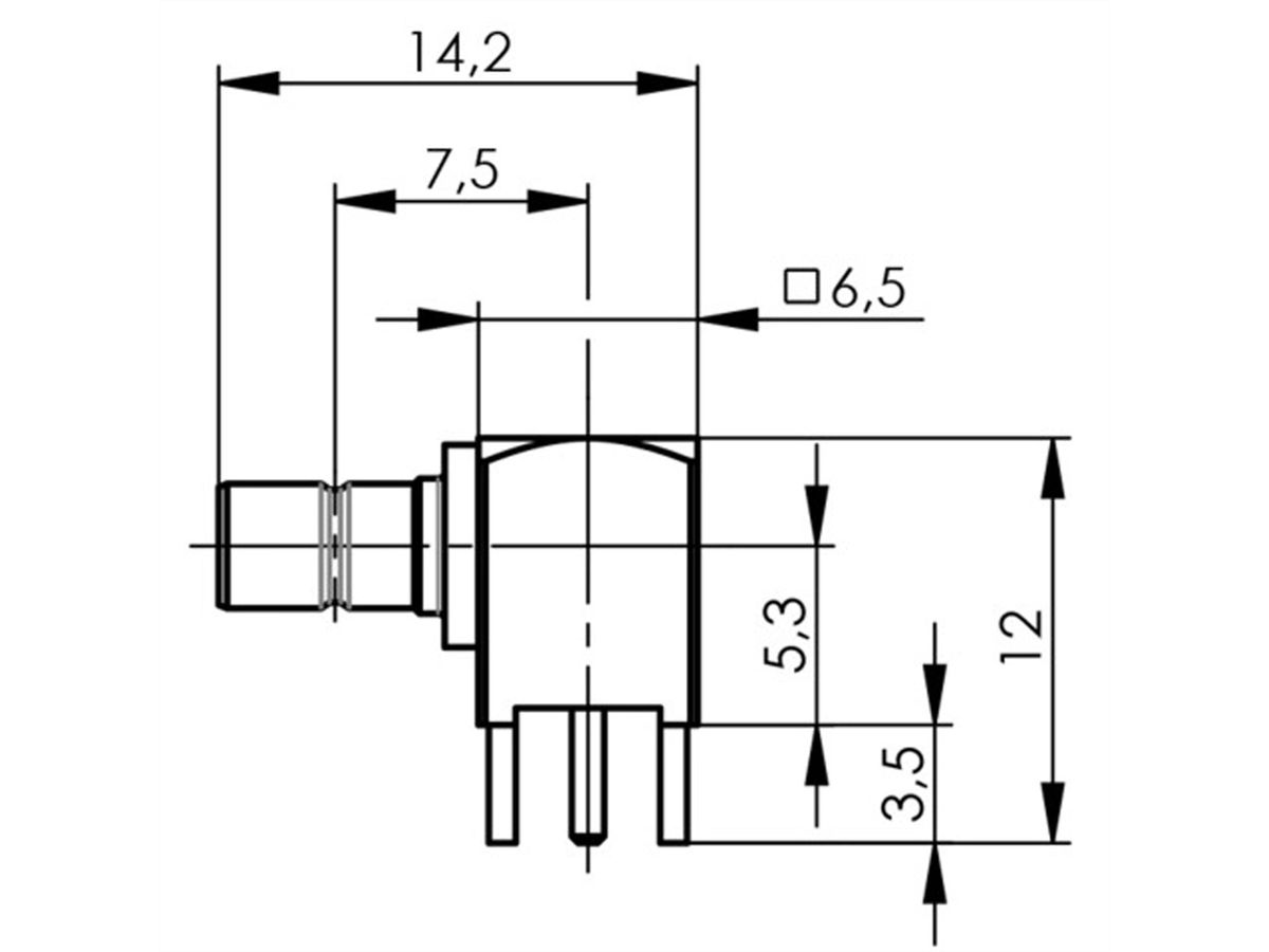 TELEGÄRTNER SMB-Winkelstecker print