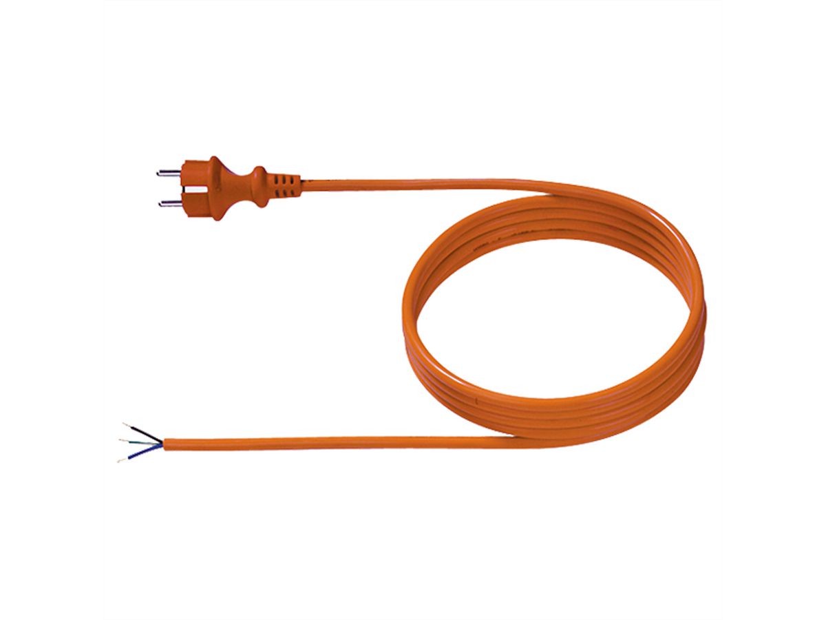 BACHMANN Neopren-Zuleitung 3G1.00 5m, H07BQ-F 3G1.0 orange 32/AEH