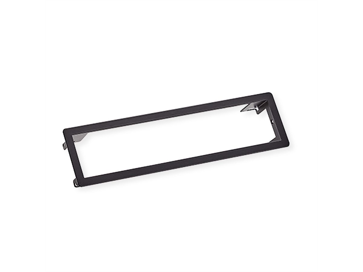 BACHMANN POWER FRAME Einbaurahmen Medium 4-fach, schwarz