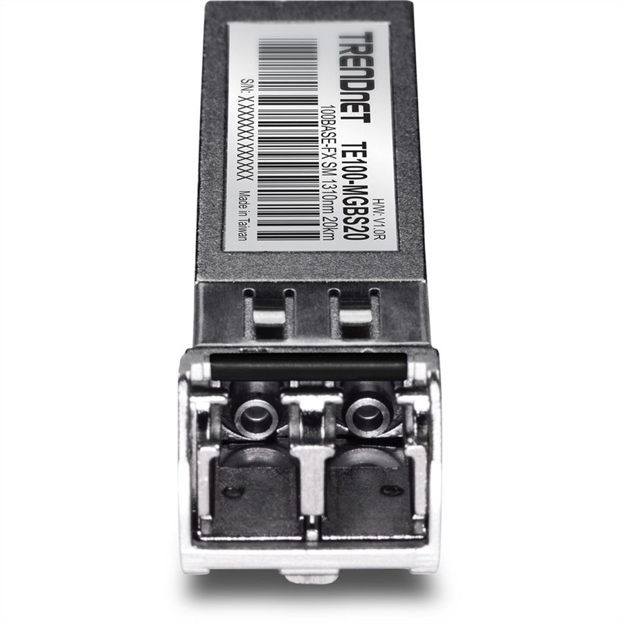 TRENDnet TE100-MGBS20 Mini-GBIC Module Single-Mode 100-Base-LX LC (20KM)