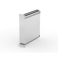 SCHROFF Kassetten PRO 6 HE-Bausätze, Frontplatte ungeschirmt - KAS S1 OP 6HE 10TE 227T
