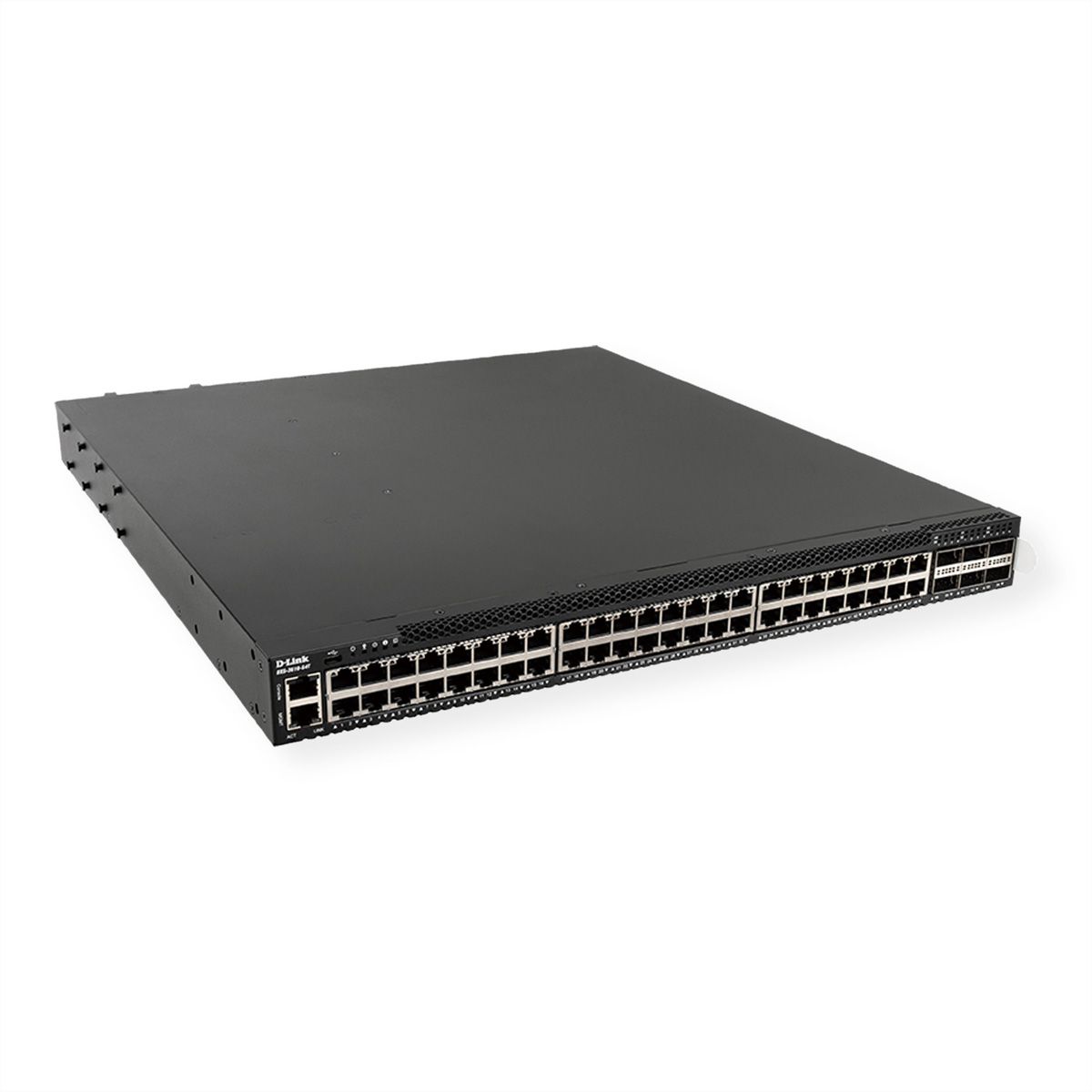 D-Link DXS-3610-54T/SI/E 48x 1/10GbE, 6x 40/100GbE QSFP+/QSFP28 Ports L3 Stackable 10G Managed Switch