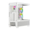 XILENCE Xilent Beam ATX PC Case white, X218.W.ARGB Gaming ATX PC Case weiß
