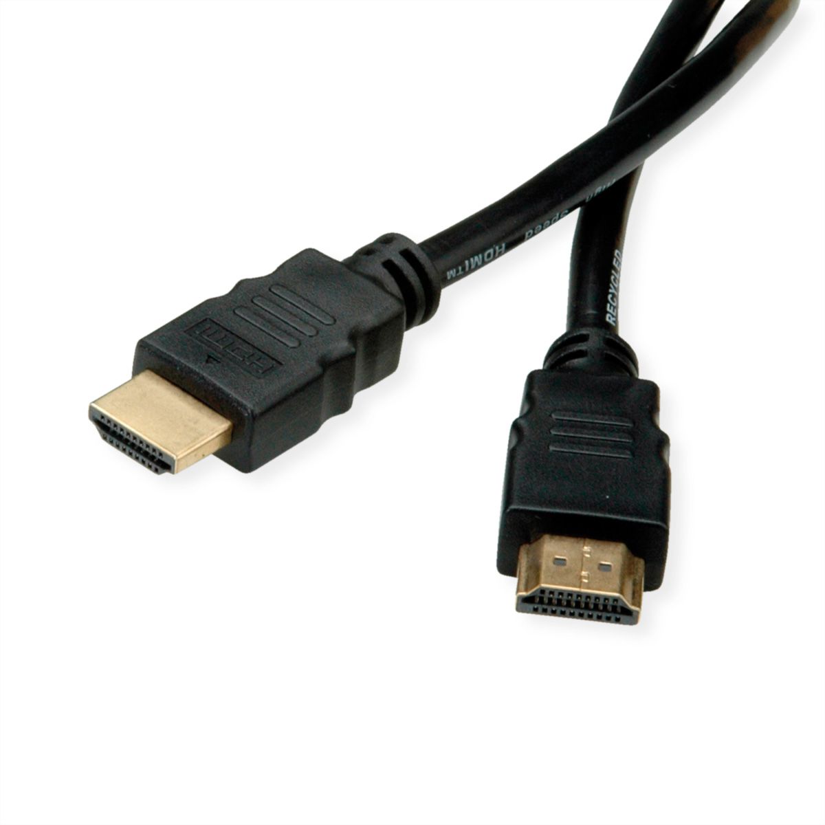 ROLINE RM 8K HDMI Ultra HD Kabel mit Ethernet, ST/ST, schwarz, 3 m