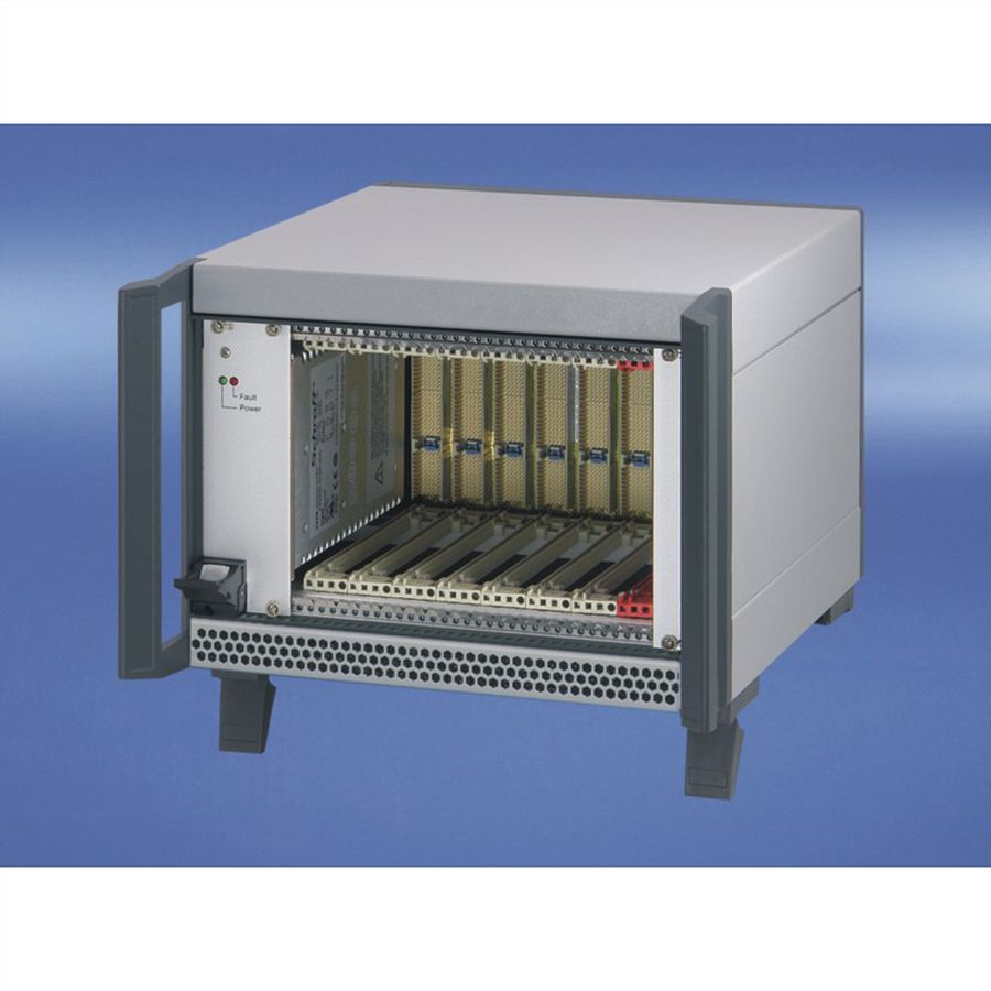 SCHROFF System, 4 HE, 8 Slot, 44 TE, mit Rear I/O - RATIO/PRO 3/4HE 44TE275T 8SL