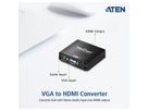 ATEN VC180 VGA zu HDMI Audio/Video Converter