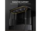 ANTEC Constellation C6 Curve Air PC Gehäuse ATX Midi Tower, schwarz