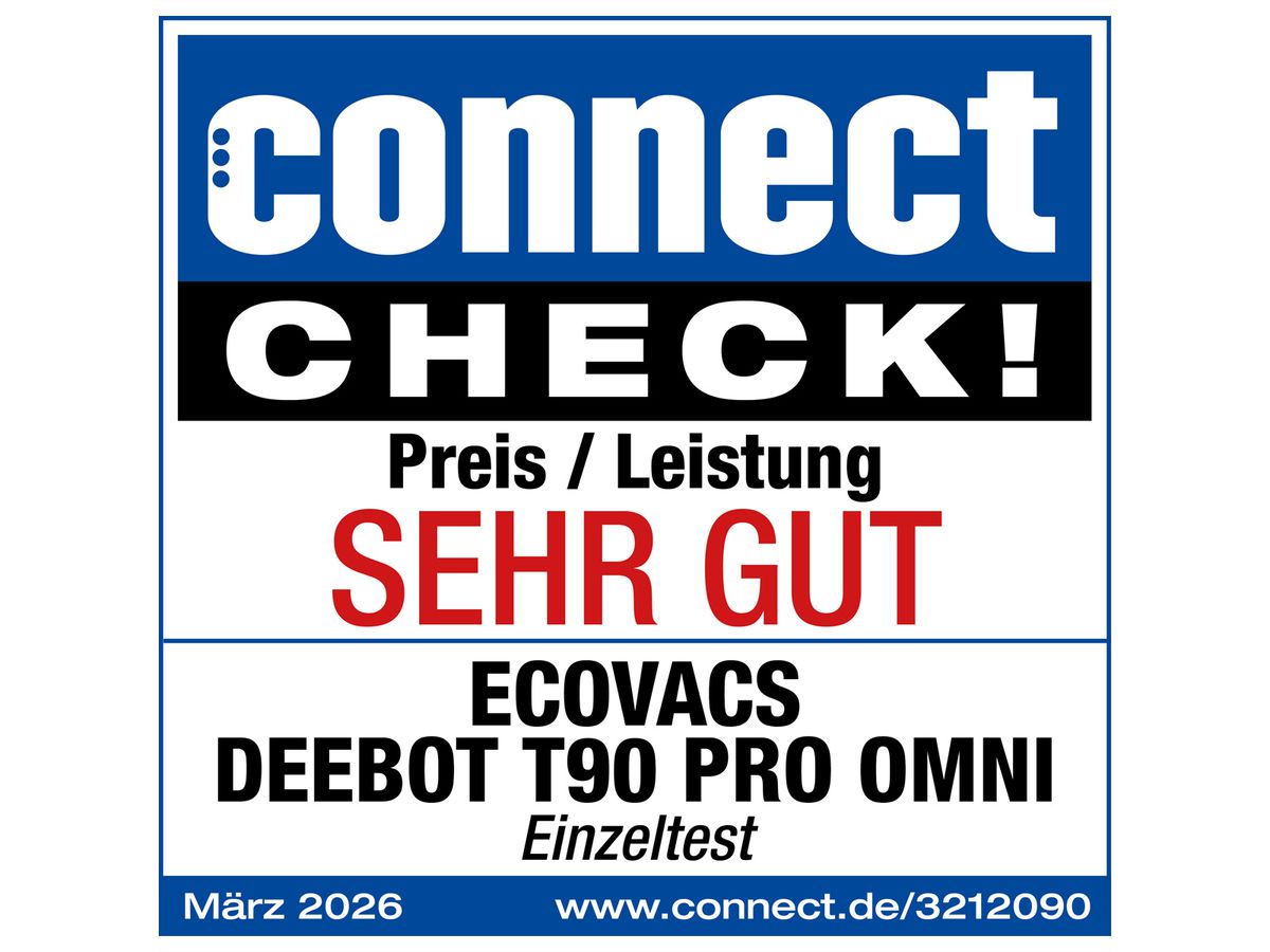 Ecovacs Saugroboter T90 PRO OMNI Deebot, schwarz
