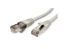 ROLINE S/FTP-Kabel Kat.7, LSOH, mit RJ-45 Steckern (500 MHz / Class EA), grau, 3 m