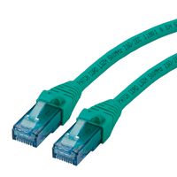 ROLINE Patchkabel Cat.6A UTP, Component Level, LSOH, grün, 1 m