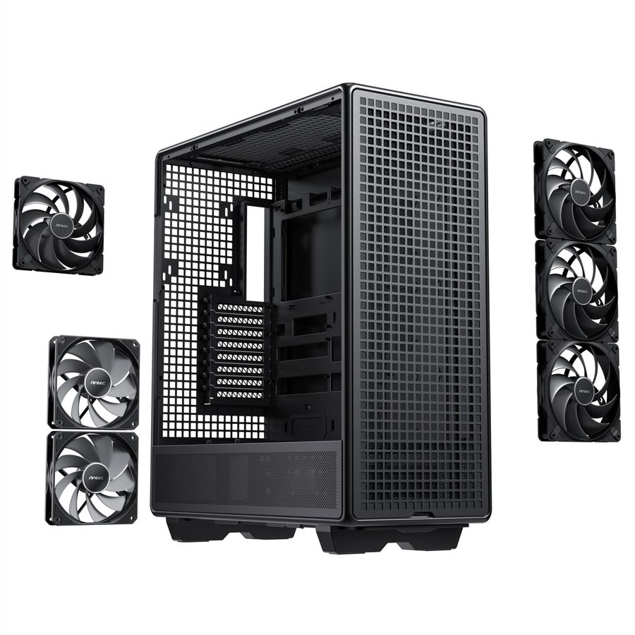 ANTEC 900 PC Gehäuse ATX Full Big Tower, schwarz