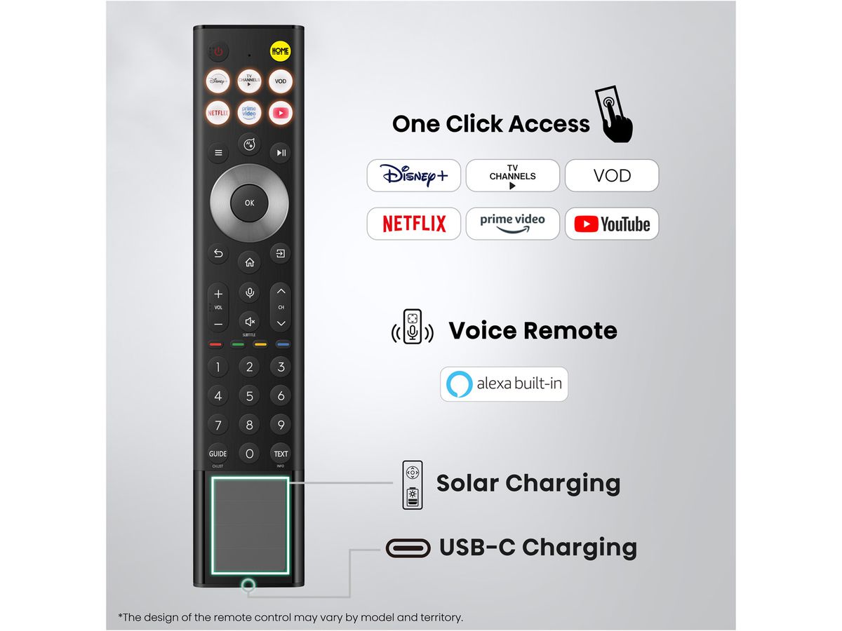 Hisense TV 55U7DS PRO 55", Mini-LED 4K, 165Hz, 2000 Nits
