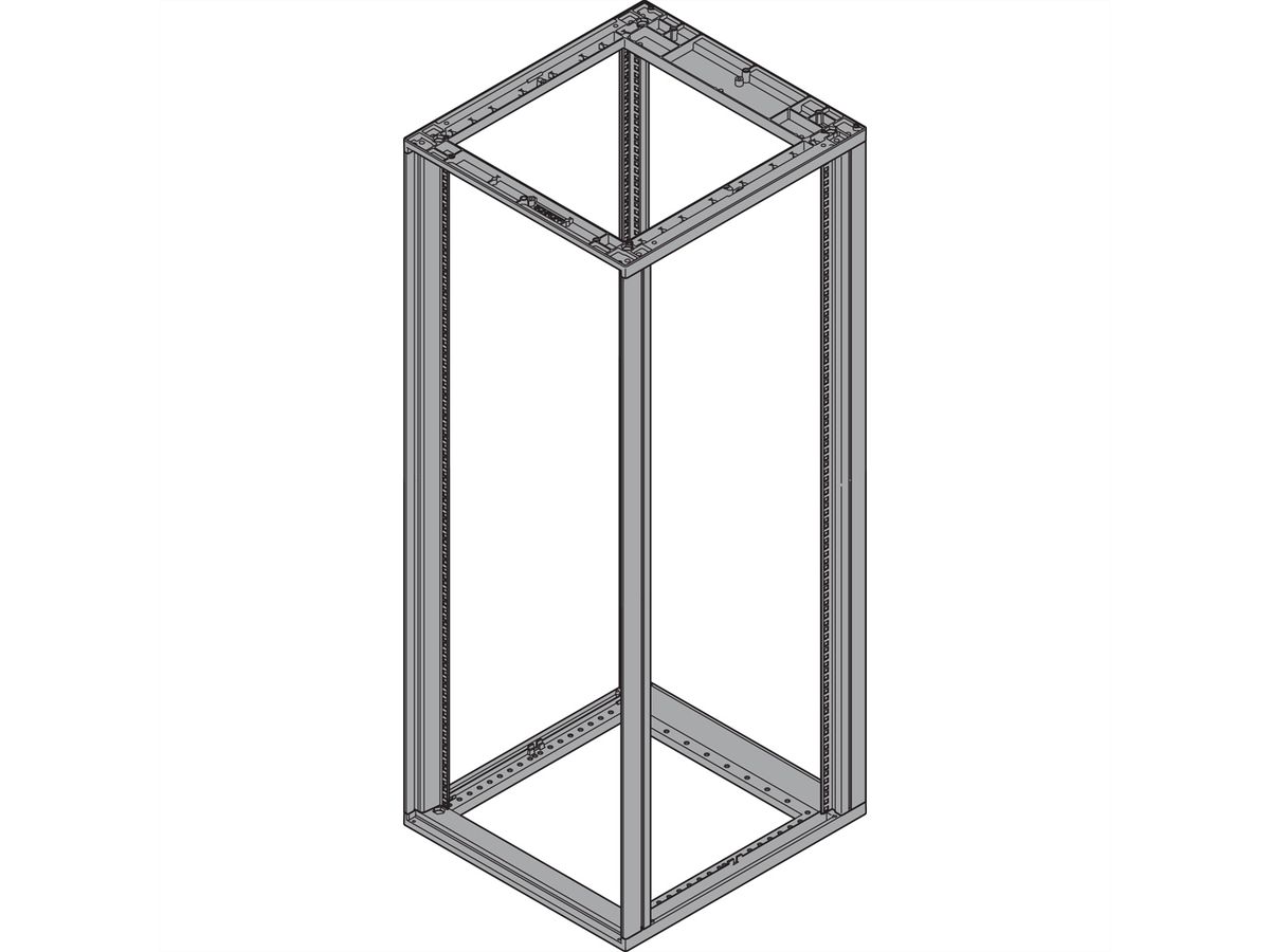 SCHROFF GEST.HD 19"25HE553B 900T 7021