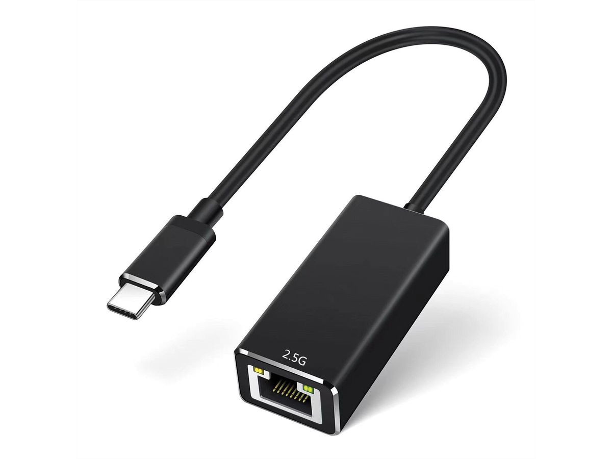 VALUE USB 3.2 Gen 1, Typ C zu 2.5-Gigabit-Ethernet Konverter