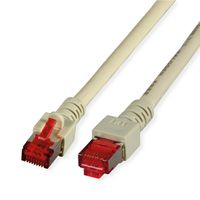 Patchkabel Cat.6 (Class E) S/FTP (PiMF), LSOH, grau, 20 m