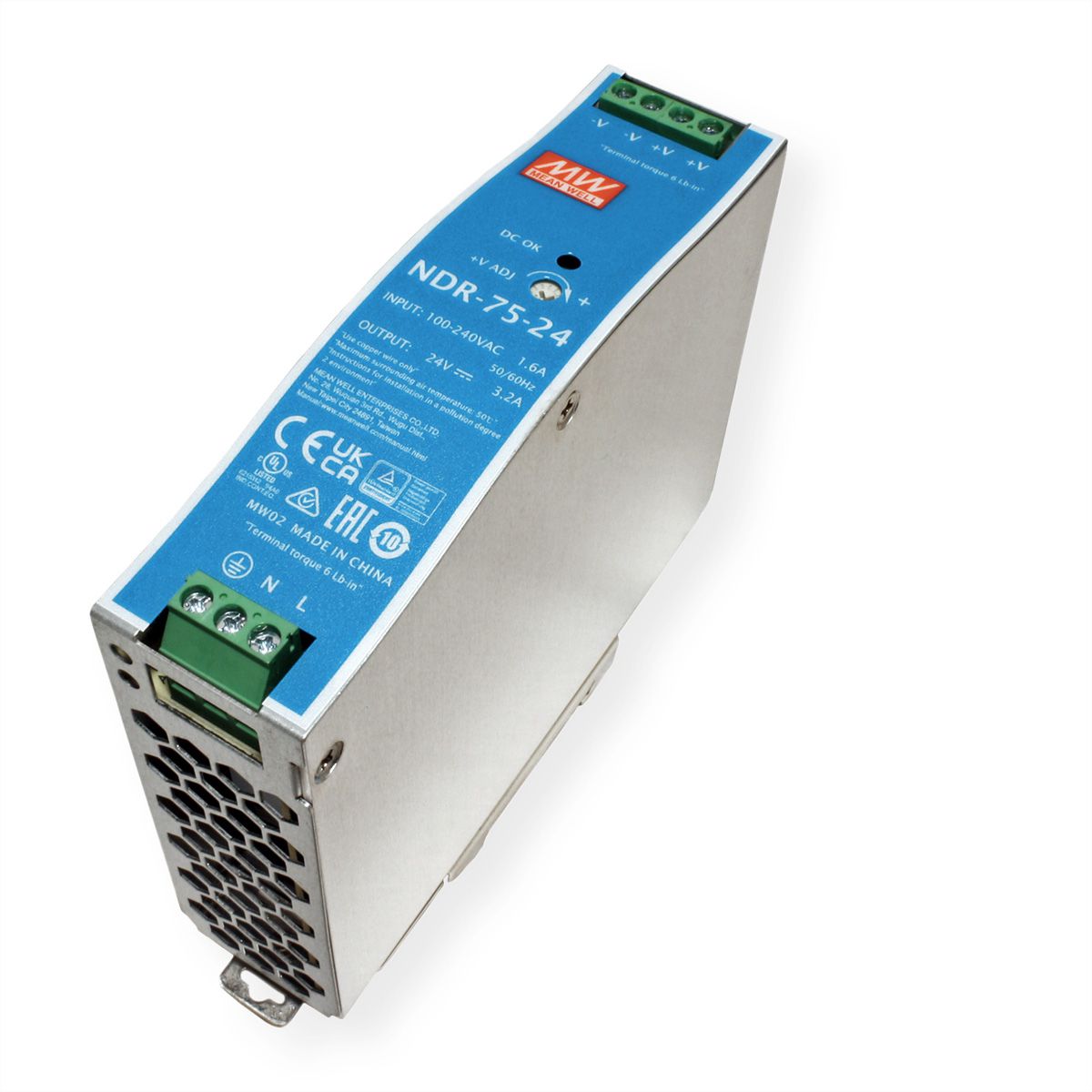 MEAN WELL NDR-75-24 Hutschienennetzteil 75W 24V DC