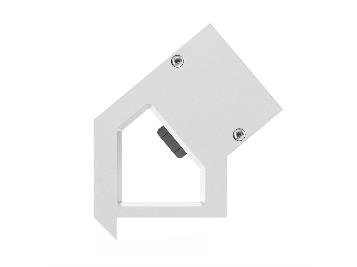 BACHMANN DESK2 2xCH 90° 1xUSB C/C 65W, L=0,2m INOX