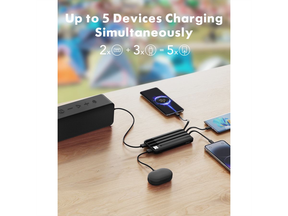 CHARMAST Powerbank W2065 20000mah black
