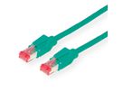 DRAKA Patchkabel Kat.6 (Class E) S/FTP, UC900 TM21, LSOH, grün, 0,5 m