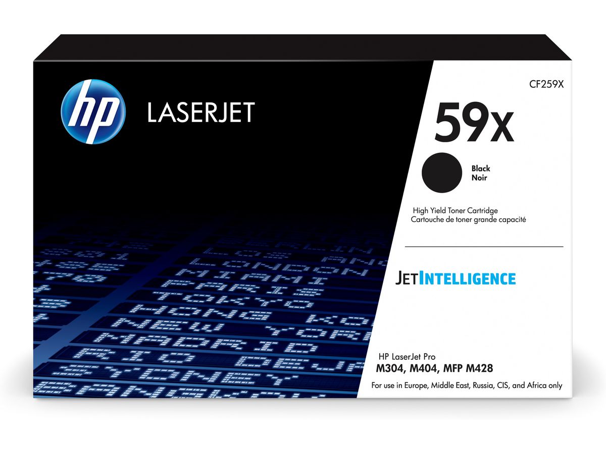 HP 59X Schwarz Original LaserJet Tonerkartusche mit hoher Reichweite