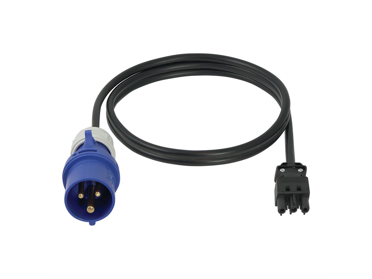 SCHROFF Anschlussleitungen für Wieland Steckdosenleisten - KABEL GST18-IEC60309 2,5M