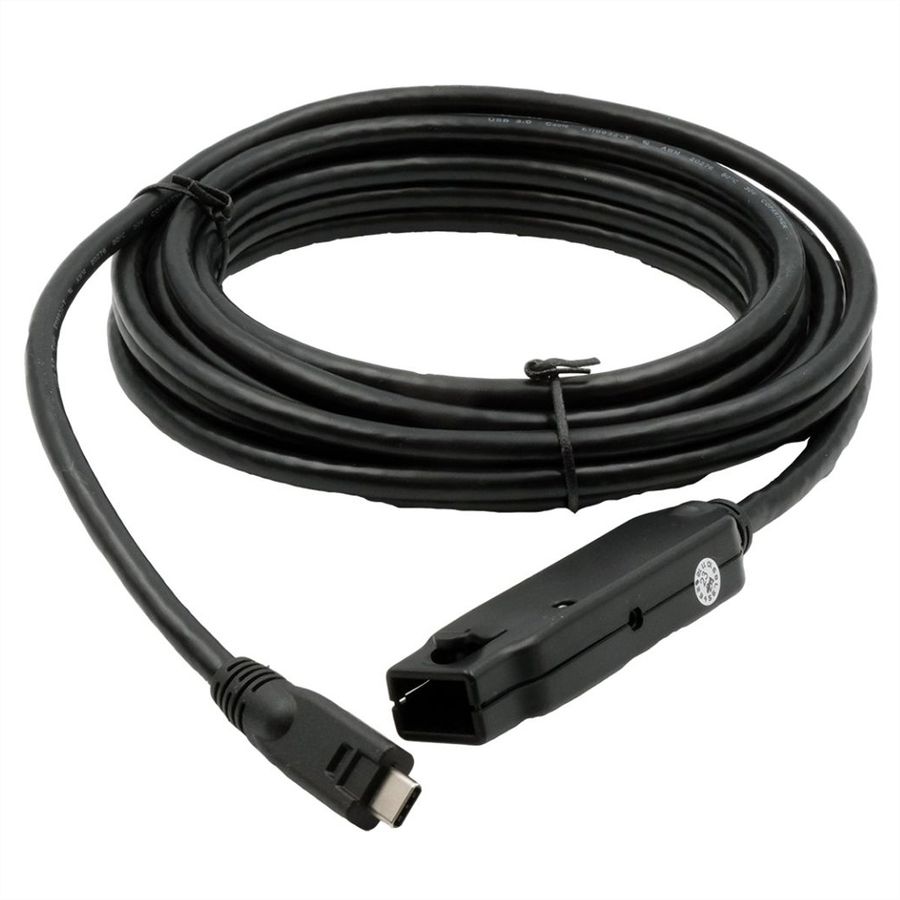 EXSYS EX-1408 USB 3.2 Gen 2x1 Aktives Verlängerungskabel USB-C, 5 m