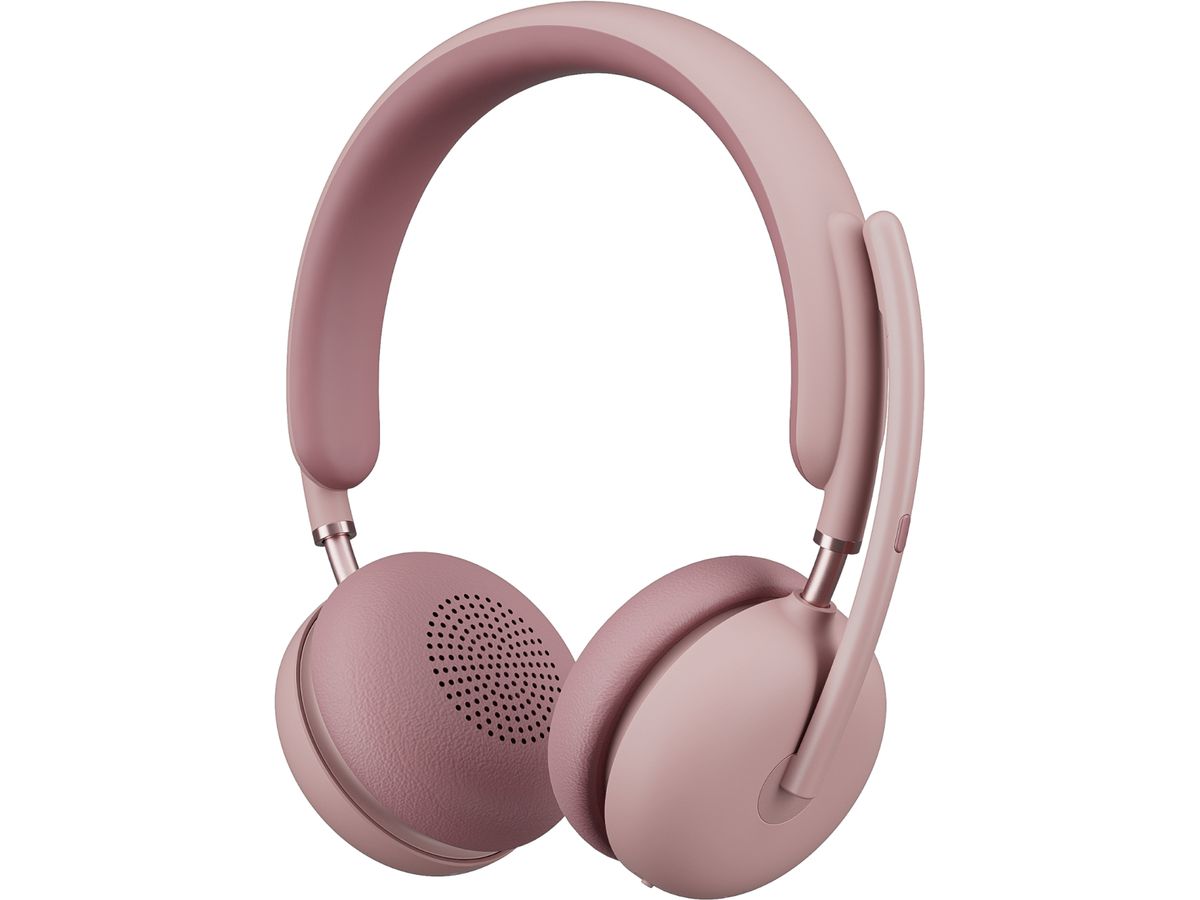 Logitech Zone Wireless 2 Kopfhörer Verkabelt & Kabellos Kopfband Büro/Callcenter USB Typ-C Bluetooth Pink