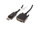 VALUE DisplayPort Kabel DP ST - DVI-D ST, schwarz, 5 m