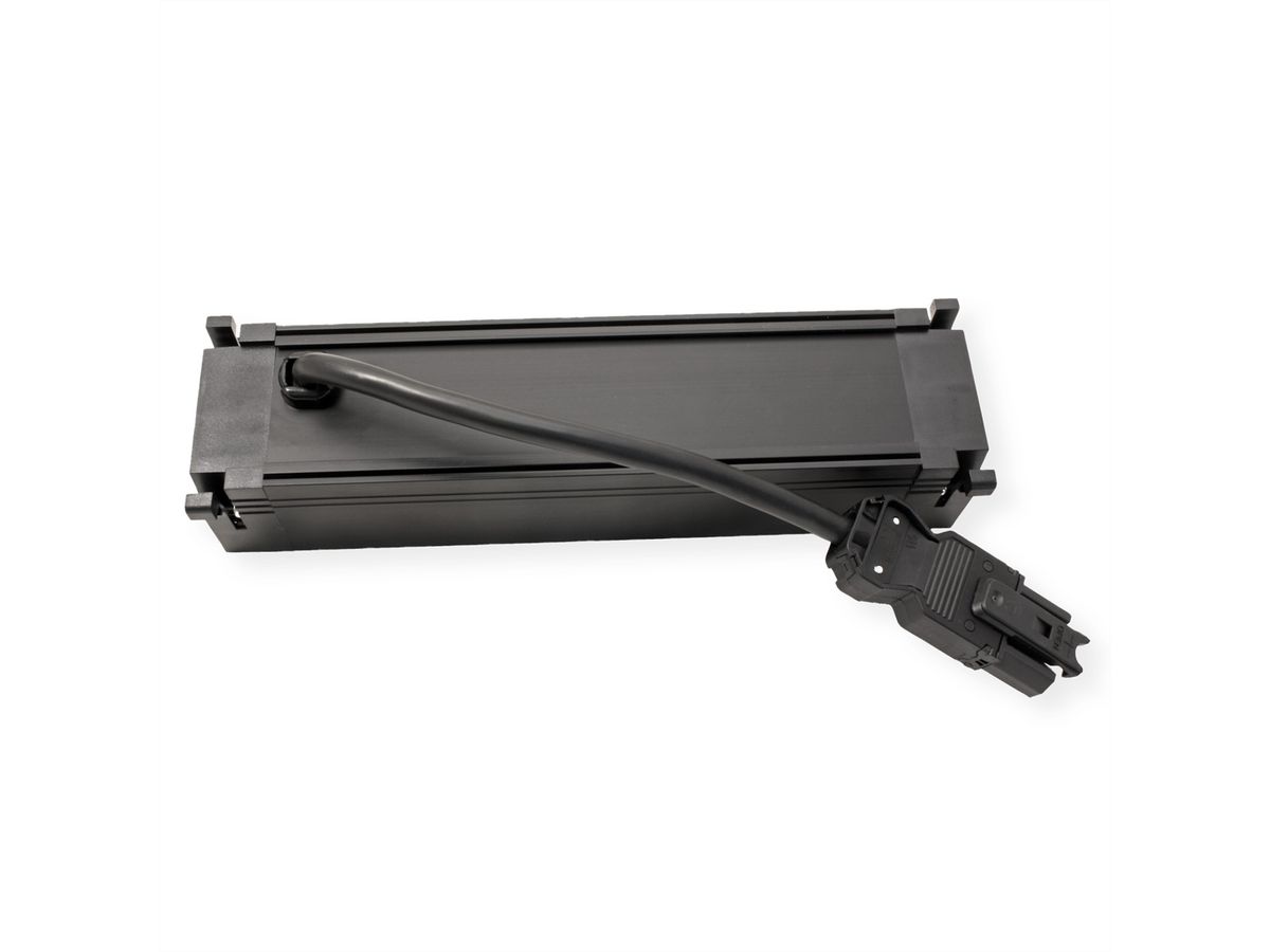 BACHMANN POWER FRAME 3xUTE kurz Kunststoffprofil schwarz