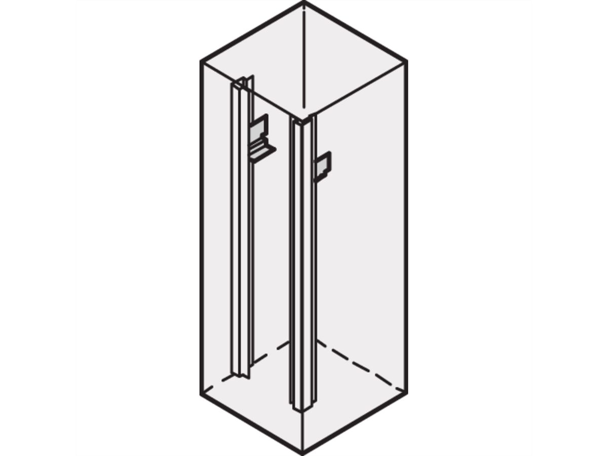 SCHROFF GLEITSCHIENEN KURZ 15KG (10X)