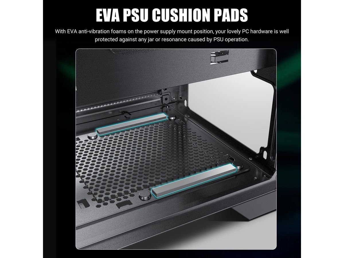 ANTEC CX500M ARGB PC Gehäuse Mini Tower Micro-ATX, schwarz