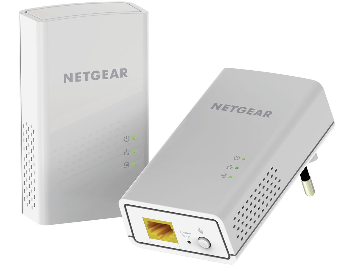 Netgear PowerLINE 1000 + WiFi 1000 Mbit/s Eingebauter Ethernet-Anschluss WLAN Weiß