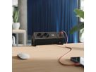 BACHMANN DESK2 2xCEE7/3 1xUSB C/C 45W, L=0,2m RAL9005