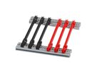 SCHROFF FUEHRUNGSSCHIENE STD 70T 2MM ROT