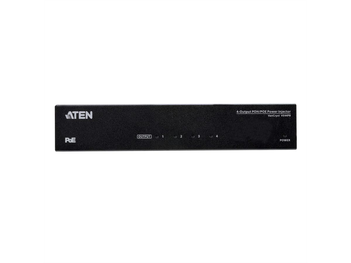 ATEN VE44PB 4-Output POH/POE Power Injektor