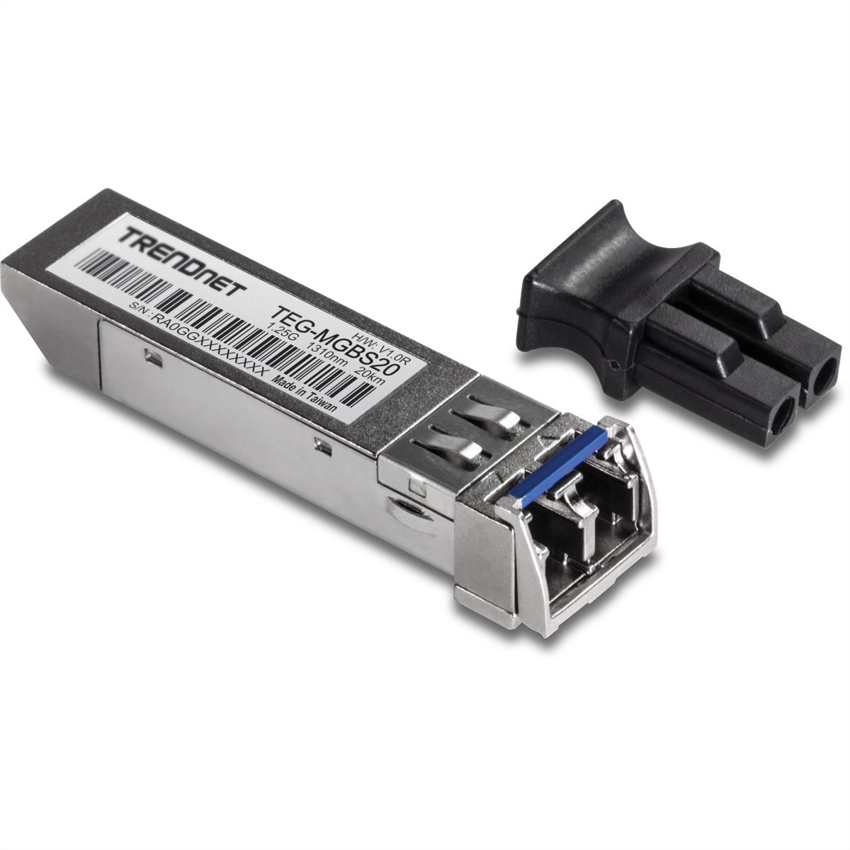 TRENDnet TEG-MGBS20 Mini-GBIC, Single-Mode LC Module 10KM