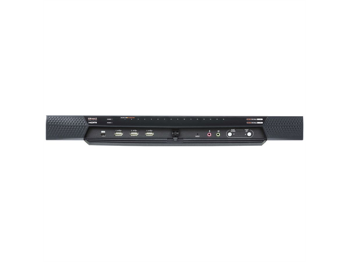 ATEN KN2116VB 16-Port Cat 5 KVM over IP 1 local und 2 remote