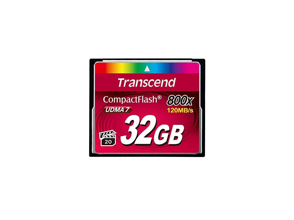 Transcend TS32GCF800 Speicherkarte 32 GB Kompaktflash