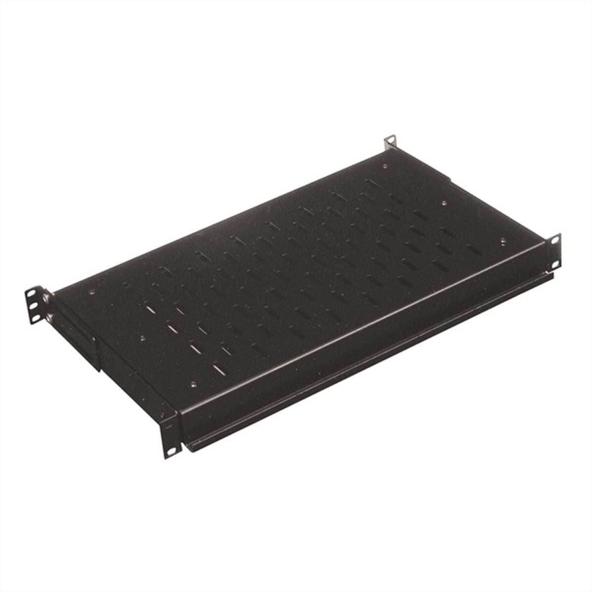 CONTEG 19"-Fachboden ausziehbar, 435 x 450 mm, 25kg