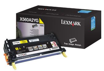 Lexmark X560A2YG Tonerkartusche Original Gelb 1 Stück(e)