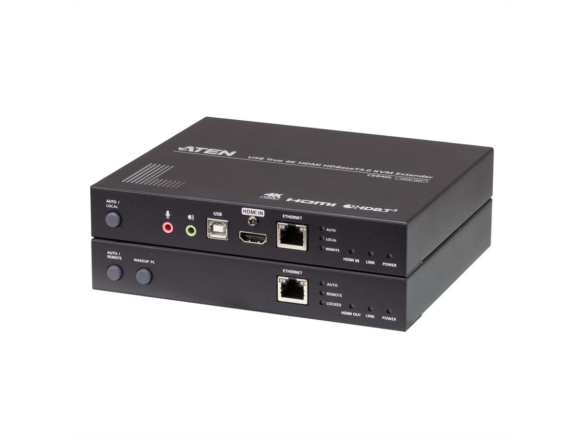 ATEN CE840 USB True 4K HDMI KVM Extender, HDBaseT 3.0