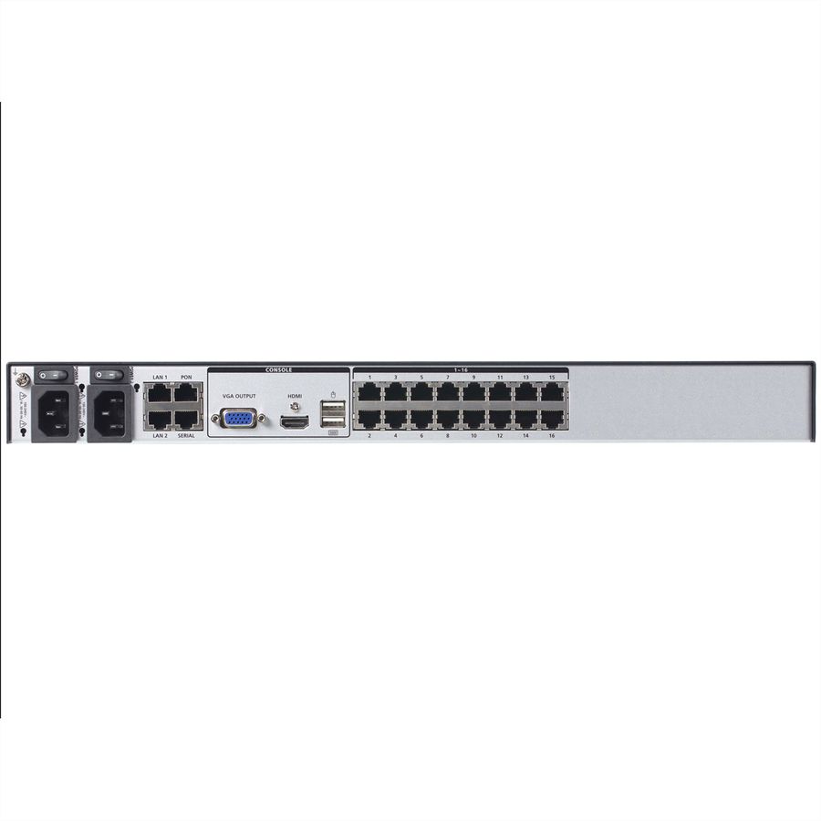 ATEN KN4016VB 16-Port Cat 5 KVM over IP 1 local und 4 remote