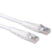 VALUE Patchkabel Cat.6 (Class E) UTP, weiß, 3 m