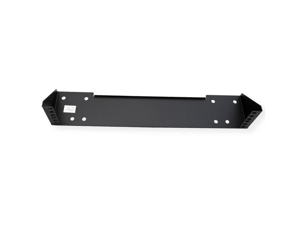 VALUE 19"-Wand-/Untertischhalterung, 2 HE, schwarz