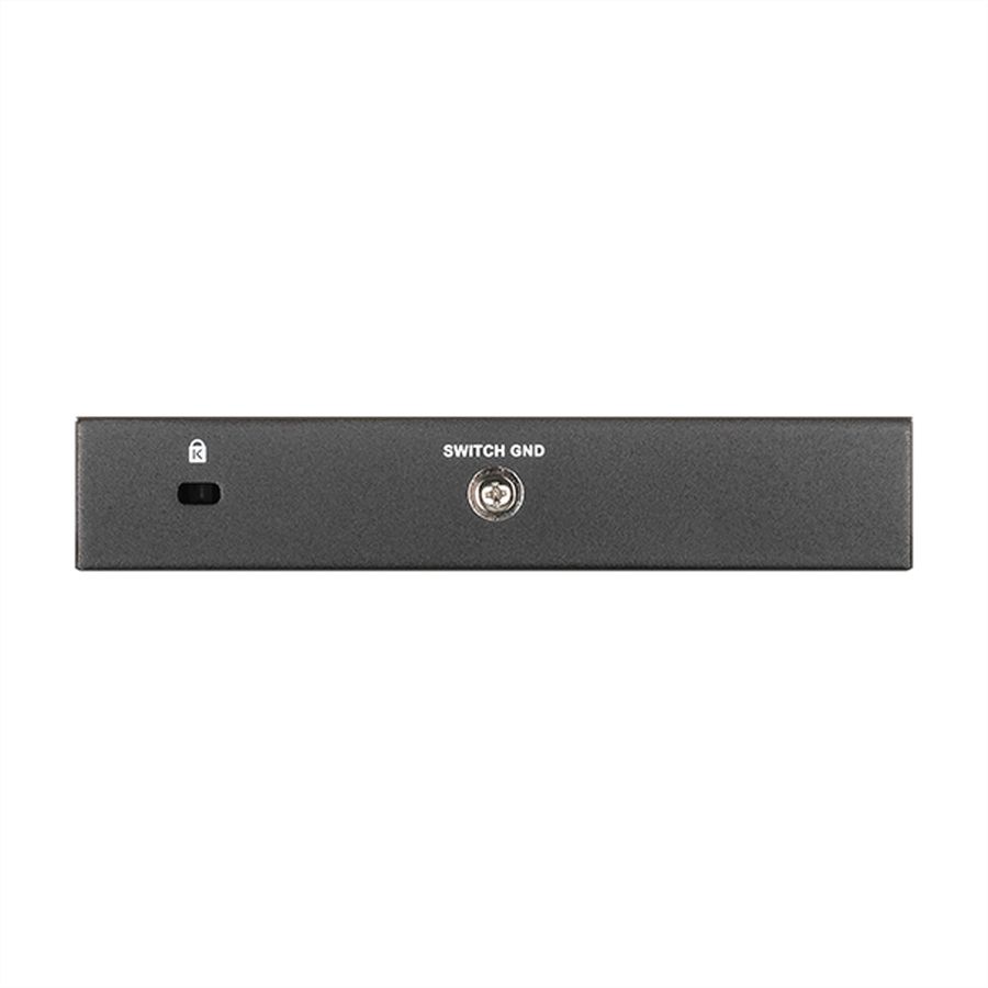 D-Link DGS-1100-05PDV2 5-Port Smart Gigabit Switch PoE-powered PoE