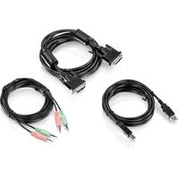TRENDnet TK-CD10 KVM Kabel Kit 3m DVI-I USB Audio