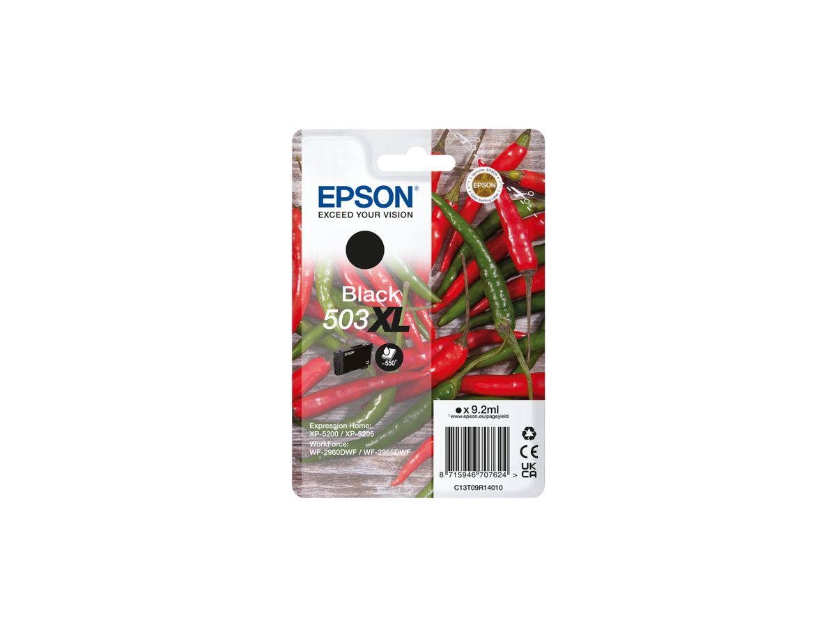 Epson 503XL Druckerpatrone 1 Stück(e) Kompatibel Hohe (XL-) Ausbeute Schwarz