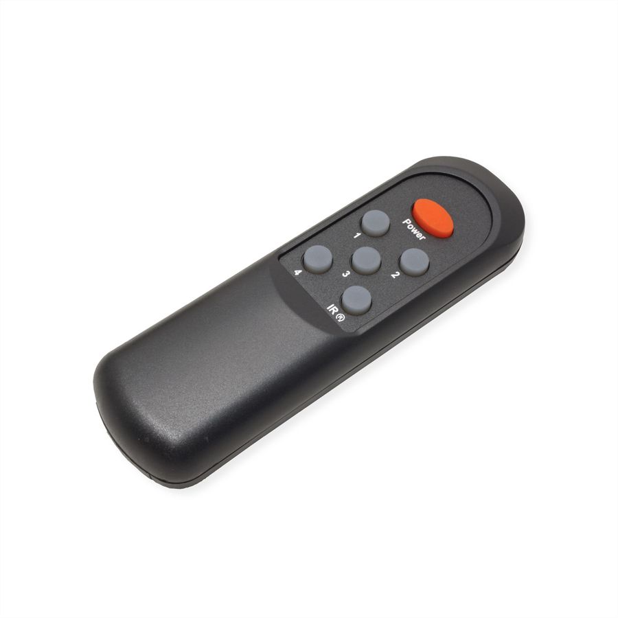 ROLINE 4K HDMI Switch, 4-fach, mit Fernbedienung