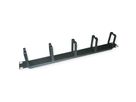 VALUE 19"-Frontplatte, h/v Kabelführung, Typ C, schwarz